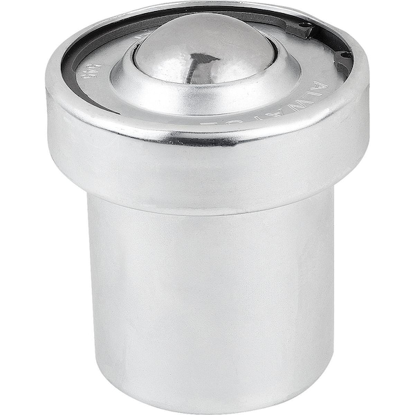 Ball Transfer Unit With Spring Element, Form:B Steel, Comp:Steel